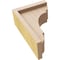 Ekena Millwork 3"W x 6"D x 9"H Classic Bryant Rough Cedar Woodgrain TimberThane Corbel, Primed Tan CORUR03X06X09BRYRCPR - alternate 2